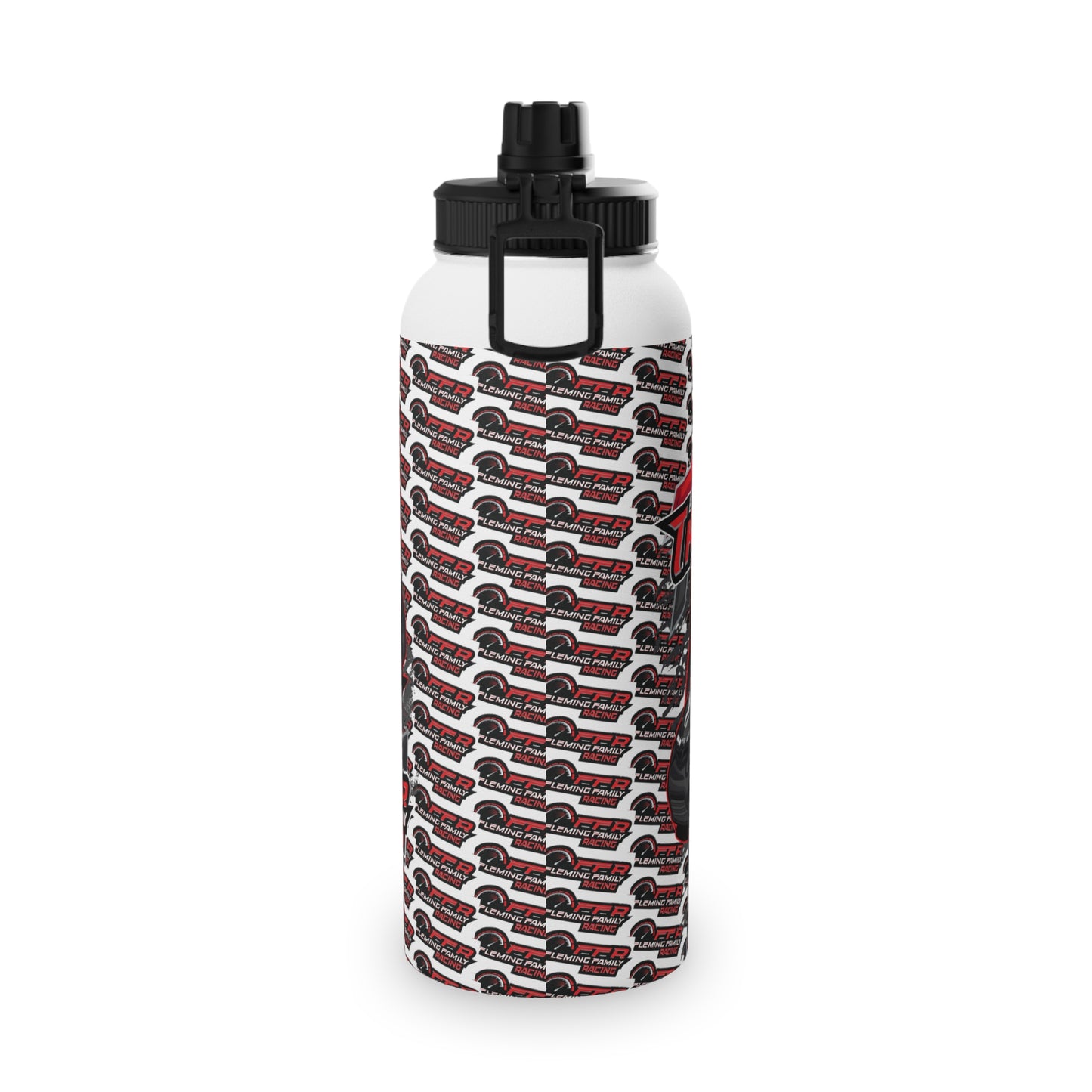 #33 Pony Express Stainless Steel Water Bottle, Sports Lid