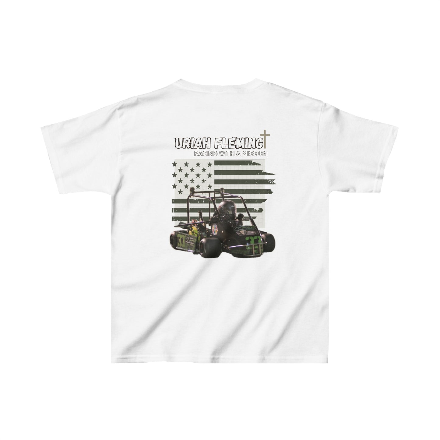 #33 Uriah Go Kart Kid T-shirt