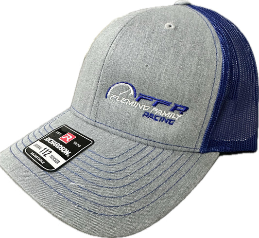 Grey and Blue FFR Logo Hat